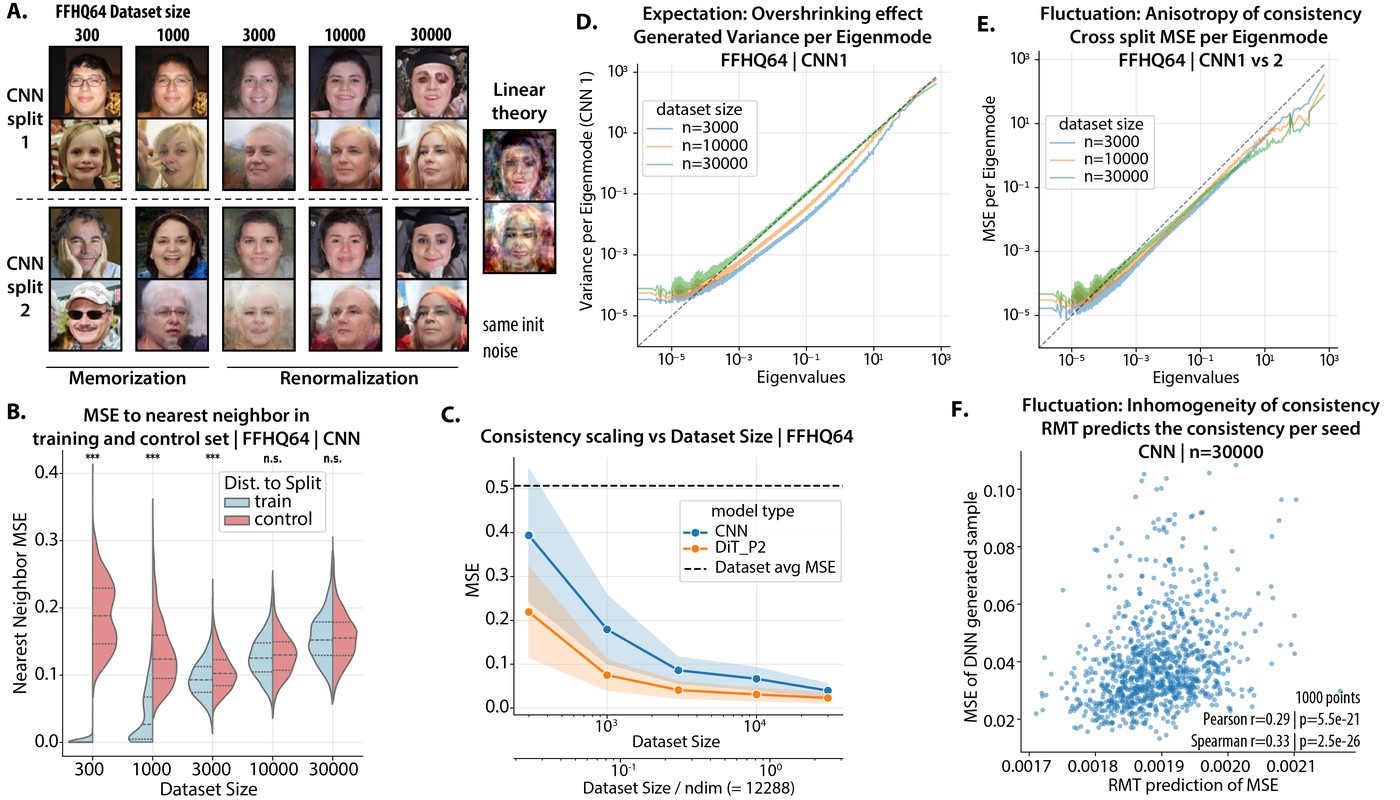 deep network validation of the RMT theory